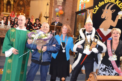 Carnavalsviering in de St. Bartholomeuskerk