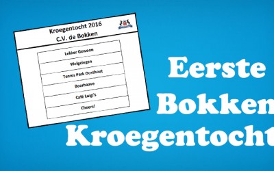 Eerste Bokken Kroegentocht