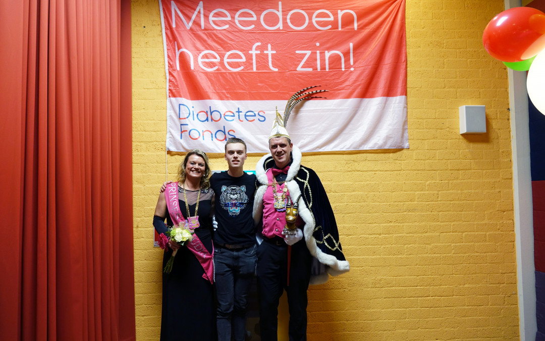 Diabetes fonds staat in de spotlights – Het goede doel van dit carnavalsseizoen